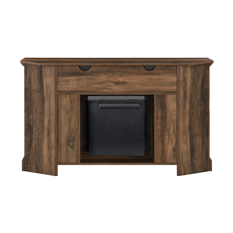 Steelside™ Yolanda TV Stand for TVs up to 60" with Fireplace Included